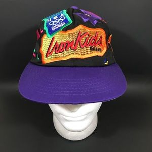 Vintage 1996 Olympics Strapback hat by Iron Kids